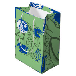 Dragons Blue Medium Cadeauzakje