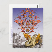 Dragon's Breath Briefkaart (Voorkant / Achterkant)