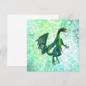 Dragons Breath Invitations Kaart (Voorkant / Achterkant)