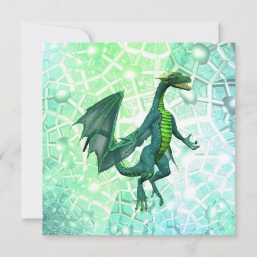 Dragons Breath Invitations Kaart (Voorkant)
