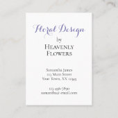 Dragon's Breath Visitekaartje (Achterkant)