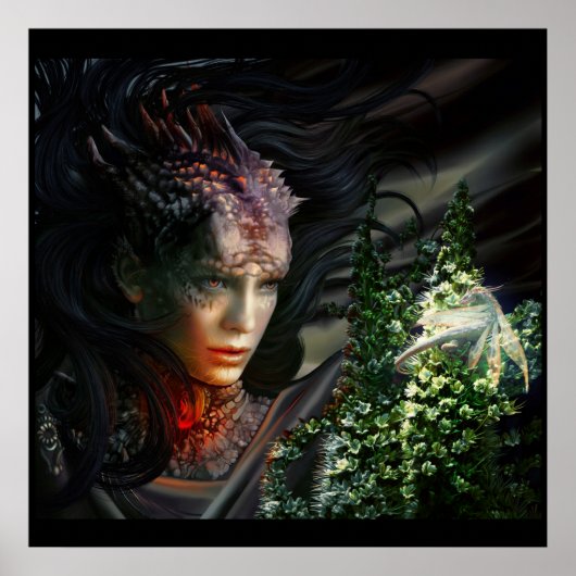 Dragons Canvas Poster (Voorkant)