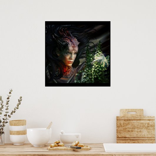 Dragons Canvas Poster (Keuken)