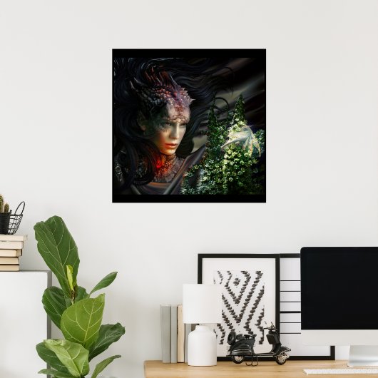 Dragons Canvas Poster (Thuiskantoor)