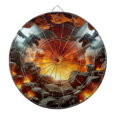 Dragon's Cave Art Dartboard Dartbord (Voorkant)