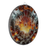 Dragon's Cave Art Dartboard Dartbord (Voorkant Links)