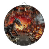 Dragon's Cave Art Dartboard Dartbord (Voorkant)