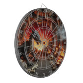 Dragon's Cave Art Dartboard Dartbord (Voorkant Links)