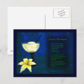 Dragons Cocktail Bar: Lemon Meringue Briefkaart (Voorkant / Achterkant)