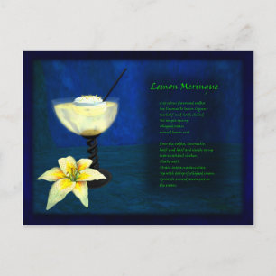 Dragons Cocktail Bar: Lemon Meringue Briefkaart