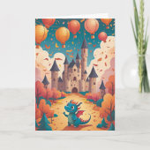 Dragon's Confetti Castle Bash Kaart (Voorkant)