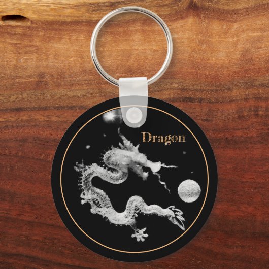 Dragons & Crystal Dragon Lore/Birth of the Dragon Sleutelhanger (Achterkant)