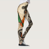Dragon's Dance: Stijlvolle Chinese Dragon Leggings (Rechts)