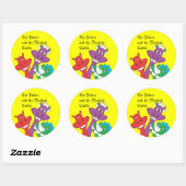 DRAGONS, de prins en het muzikale kasteel Ronde Sticker (Vel)