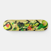 Dragons Den (Parchment) Skateboard (Horizontaal)