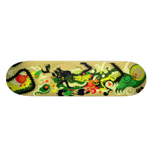 Dragons Den (Parchment) Skateboard