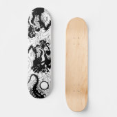 Dragons Den (Silhouette) Persoonlijk Skateboard (Voorkant)