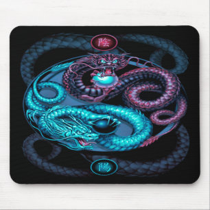 dragons design mousepad muismat