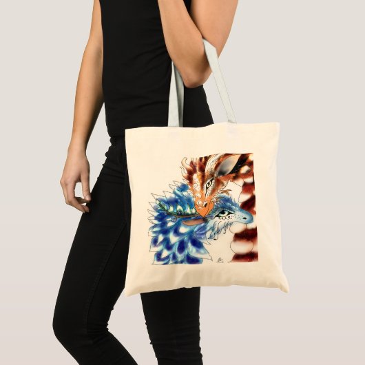 Dragons-draagtas Tote Bag (Voorkant (product))