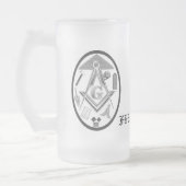 Dragons en Eagles, abstract S&C, FREEMASON Matglas Bierpul (Links)