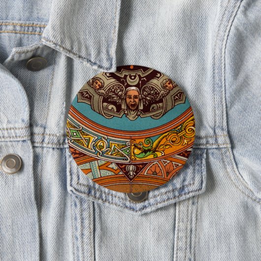 Dragons en Gargoyles Button (In situ)