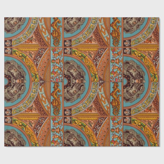 Dragons en gargoyles die papier verpakken (Vlak)