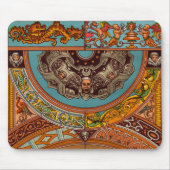 Dragons en Gargoyles Mousepad Muismat (Voorkant)