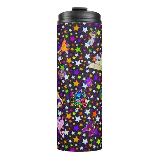 Dragons en monsters Micheals Art Thermal Tumbler Thermosbeker (Voorkant)