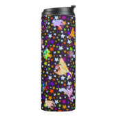 Dragons en monsters Micheals Art Thermal Tumbler Thermosbeker (Gedraaid links)