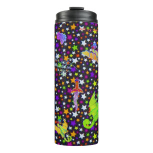 Dragons en monsters Micheals Art Thermal Tumbler Thermosbeker