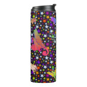 Dragons en monsters Micheals Art Thermal Tumbler Thermosbeker (Gedraaid links)