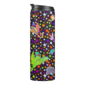 Dragons en monsters Micheals Art Thermal Tumbler Thermosbeker (Geroteerd rechts)