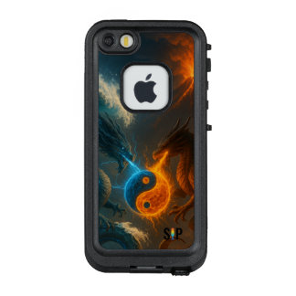 Dragons - Feu en water in Duel Éternel LifeProof FRÄ’ iPhone SE/5/5s Hoesje