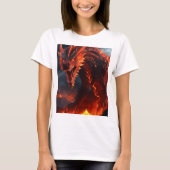 Dragon's Fire: Fierce T-shirt Design (Voorkant)