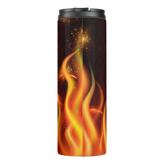 Dragon's Fire Red Eye Thermosbeker (Achterkant)