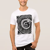 Dragon's Fury: Fierce Graphic T-shirt (Voorkant)