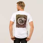 Dragon's Fury: Fierce Graphic T-shirt (Achterkant volledig)