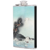 Dragon's Fury Zee Battle voor de berg Fuji Heupfles (Links)