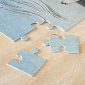 Dragon's Fury Zee Battle voor de berg Fuji Legpuzzel (Zijkant)