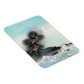 Dragon's Fury Zee Battle voor de berg Fuji Magneet (Rechterzijde)