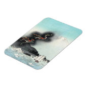 Dragon's Fury Zee Battle voor de berg Fuji Magneet (Linkerzijde)