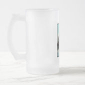 Dragon's Fury Zee Battle voor de berg Fuji Matglas Bierpul (Links)