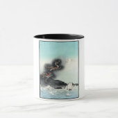 Dragon's Fury Zee Battle voor de berg Fuji Mok (Midden)