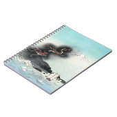 Dragon's Fury Zee Battle voor de berg Fuji Notitieboek (Linkerzijde)