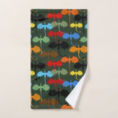 Dragons Green Flight Fantasy Bad Handdoek (Handdoek)