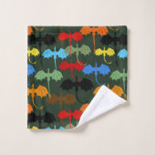 Dragons Green Flight Fantasy Bad Handdoek (Wasdoekje)