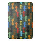 Dragons Green Flight Fantasy Badmat (Voorkant Verticaal)