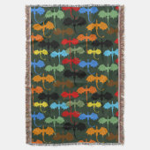 Dragons Green Flight Fantasy Deken (Voorkant Verticaal)