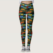 Dragons Green Flight Fantasy Leggings (Voorkant)