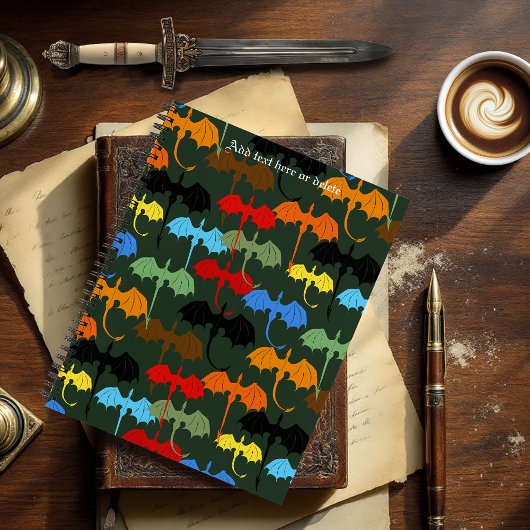 Dragons Green Flight Fantasy Notitieboek